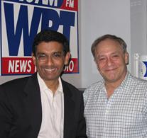 Dinesh D'Souza, Wayne Powers, Ty Boyd Studio, News Talk 1110 WBT, Charlotte