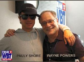 Pauly Shore, Wayne Powers, News Talk 1110 WBT